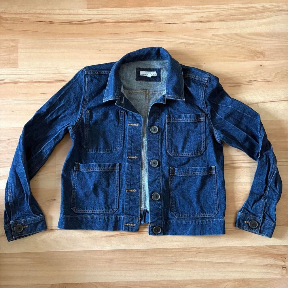 LOFT Denim Barn Jacket size S